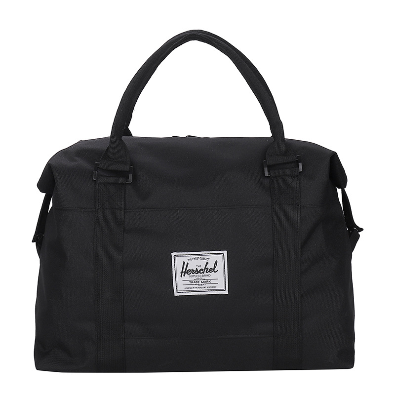 Wholesale gym bags, women's yoga bags, portable travel bags, large capacity canvas luggage bags, manufacturers can print logo