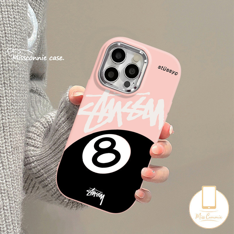 Trendy Brand Stussy Soft Case For Realme C53 C67 C25 C12 C55 C15 C55 C25s C25Y C21Y Note 50 C11 C51 C30 C20 5s 5i 5 6i 8i C20A Narzo 50 Graffiti English Luxury Plating Metal Cover. 