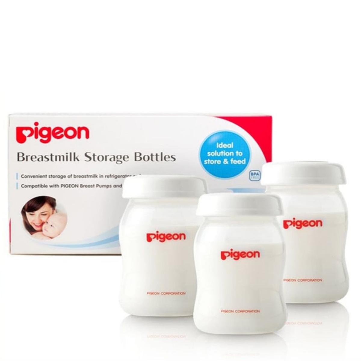 Pigeon breastmilk 2024 storage bottles