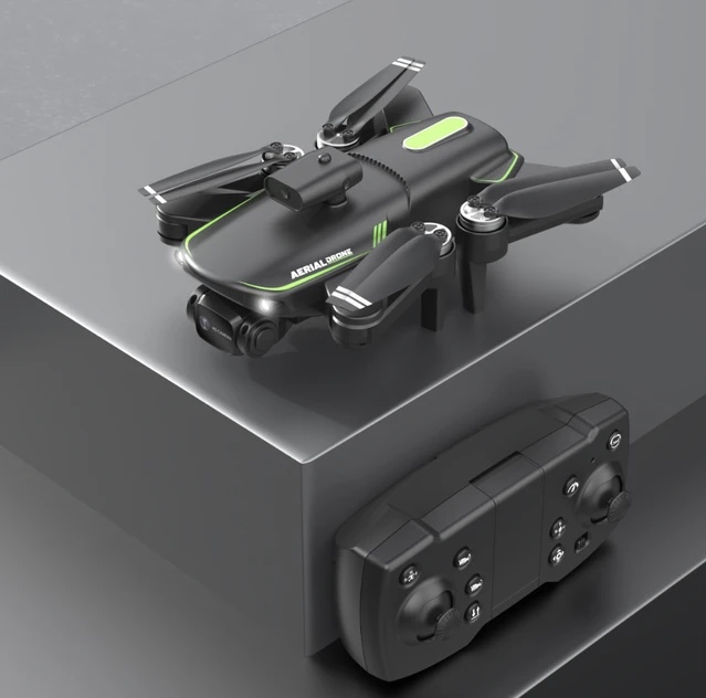 F166 Brushless motor, Dual Camera Dual Battery Sensor Drone, With 1800mah Double Battery.. 