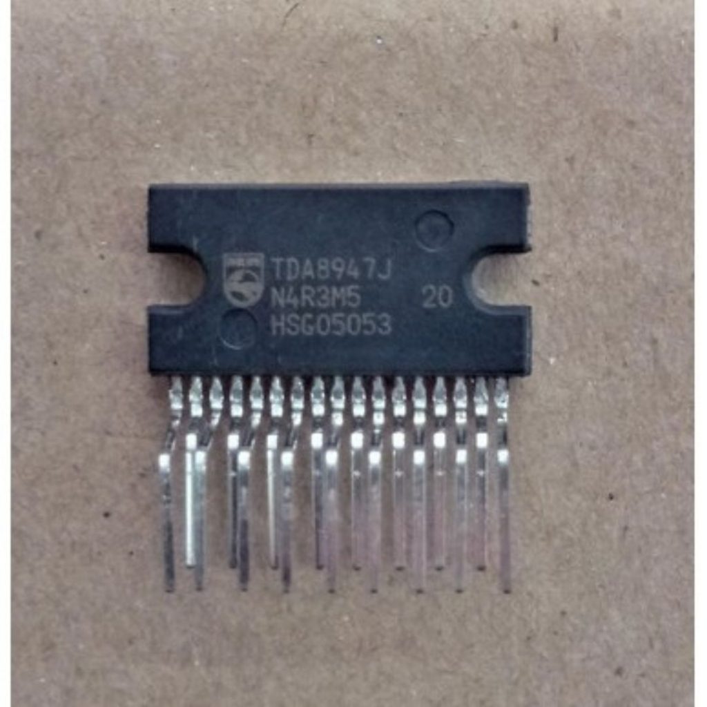 TDA8947 ORGINAL IC TDA8947J Audio Amplifier IC DIP 17 Pin leads 15W TDA8947 Amplifier IC For 15W Speaker. 