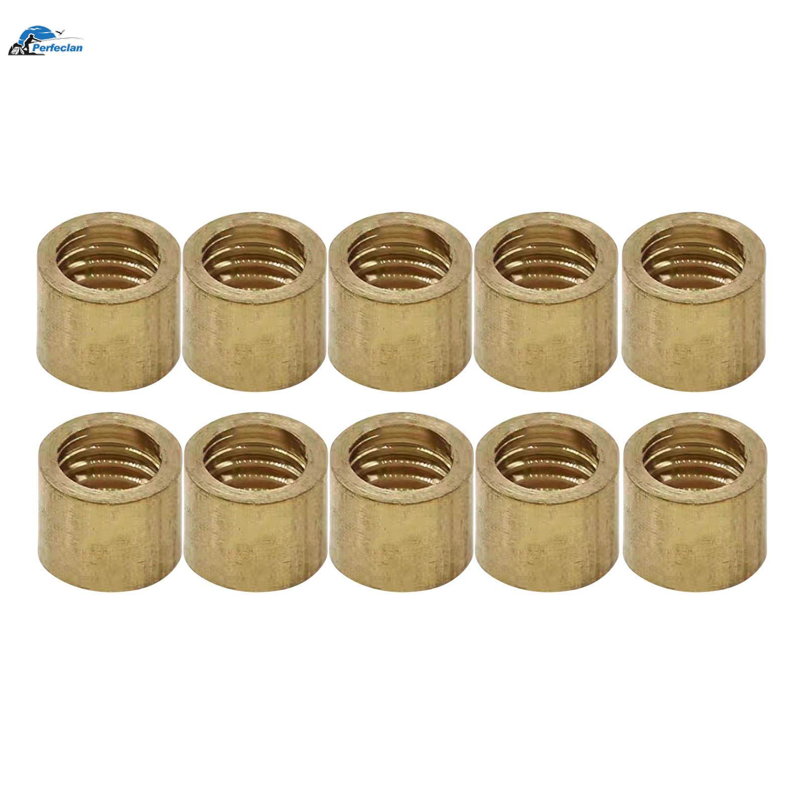 10x Billiard Cue Ferrules Billiard Cue Head Repair Billiard Cue Stick Ferrule Pool Cue 9.5mm. 