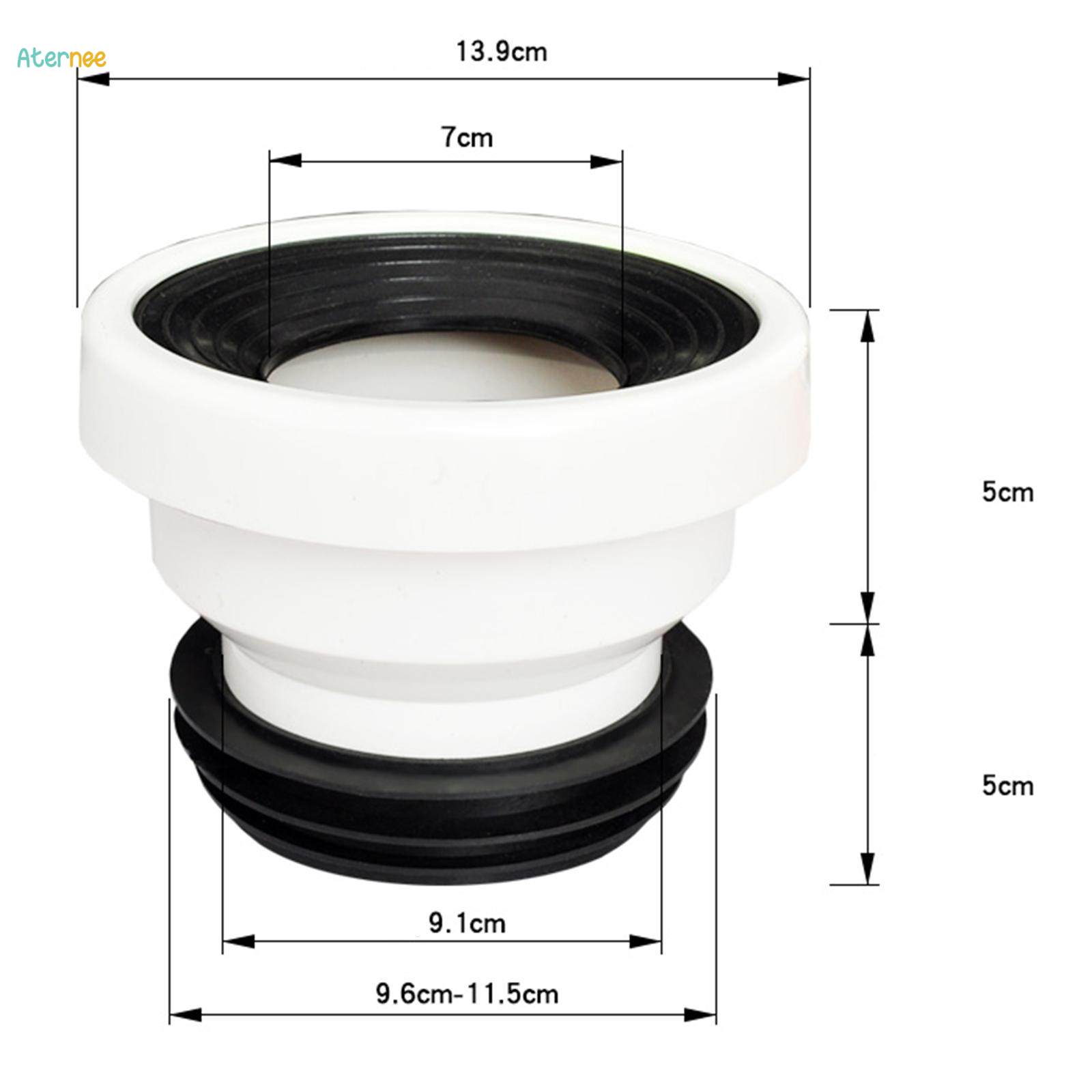 Full Flush Offset Toilet Flange, Offset Hose Connector Change Place Extension PVC Toilet Shifter for Closestool Drain Pipe Repairing Urinals. 