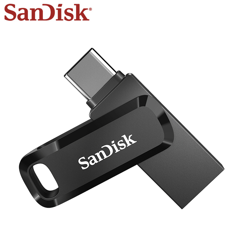 SanDisk DDC3 USB Flash Drive Type-C OTG USB3.1 Pen Drive Mobile USB drive Up to 150Mb/s Flash Pendrive for phone Type-A computer. 