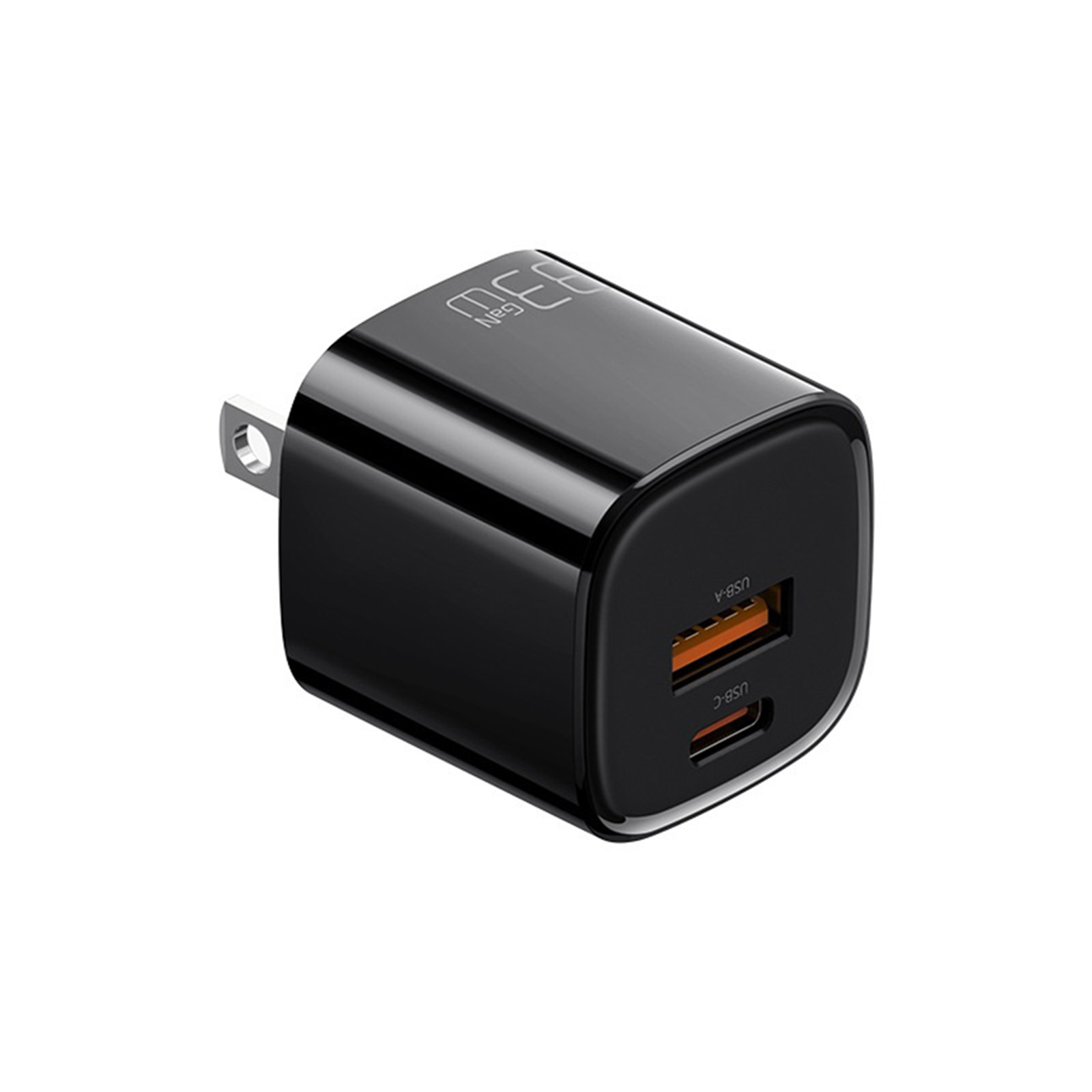 USB C Fast Wall Charger Block Fast Charging Plug Box Brick Cube 33W Dual Port PD Power Type C Charging For Laptops Smart Phone. 