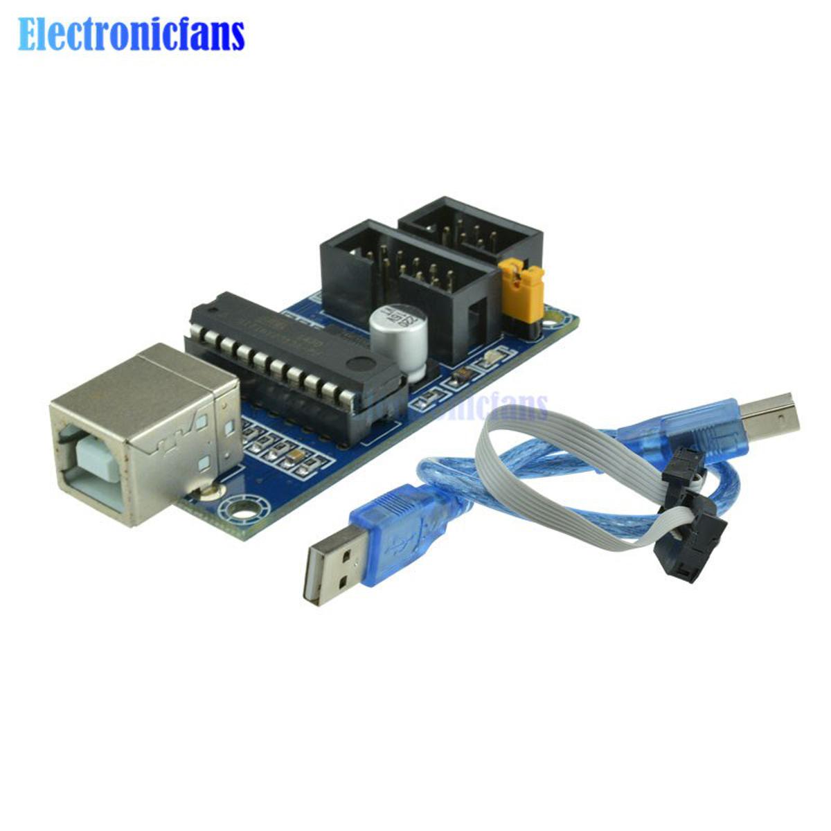 【Mary DAI Store】1Set USBTiny USBtinyISP AVR ISP Programmer Bootloader For Arduino UNO R3 10pin Programming