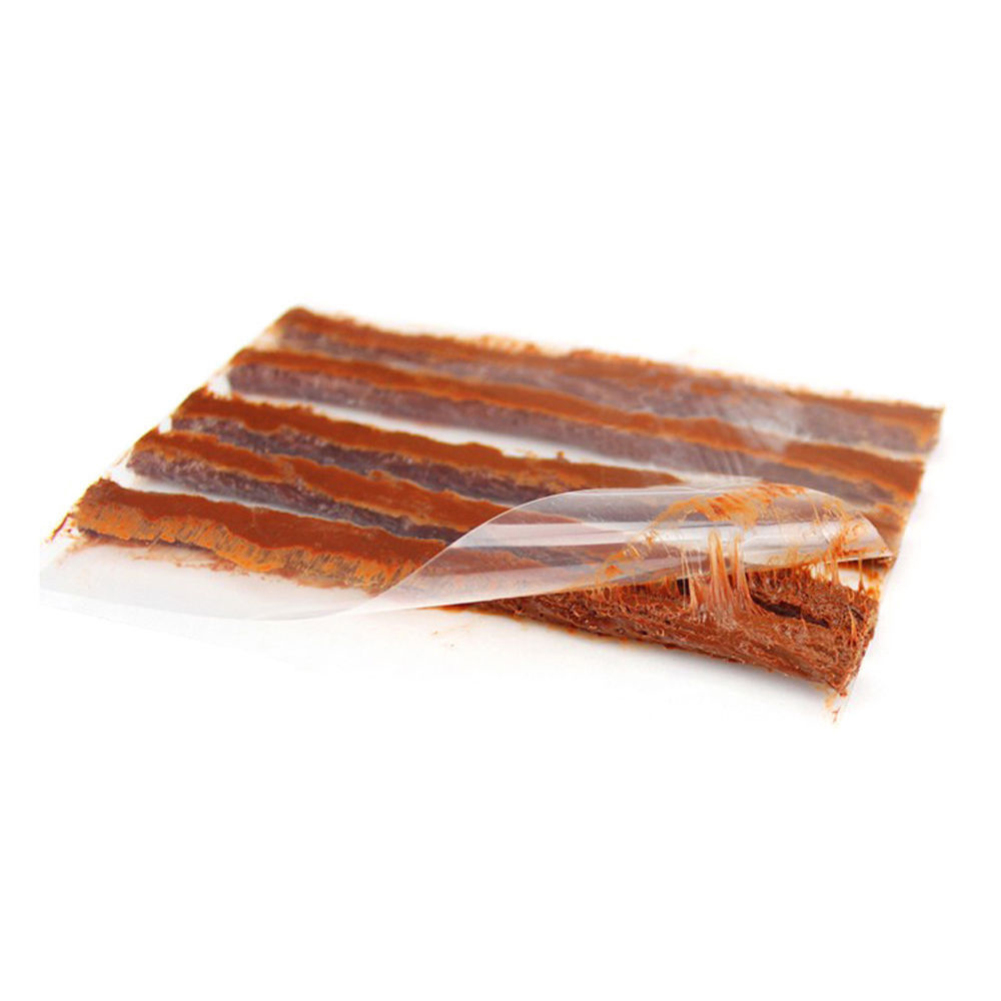 100Pcs Self Vulcanizing Tubeless Seal Strip Plug Tire Puncture Repair Tool. 
