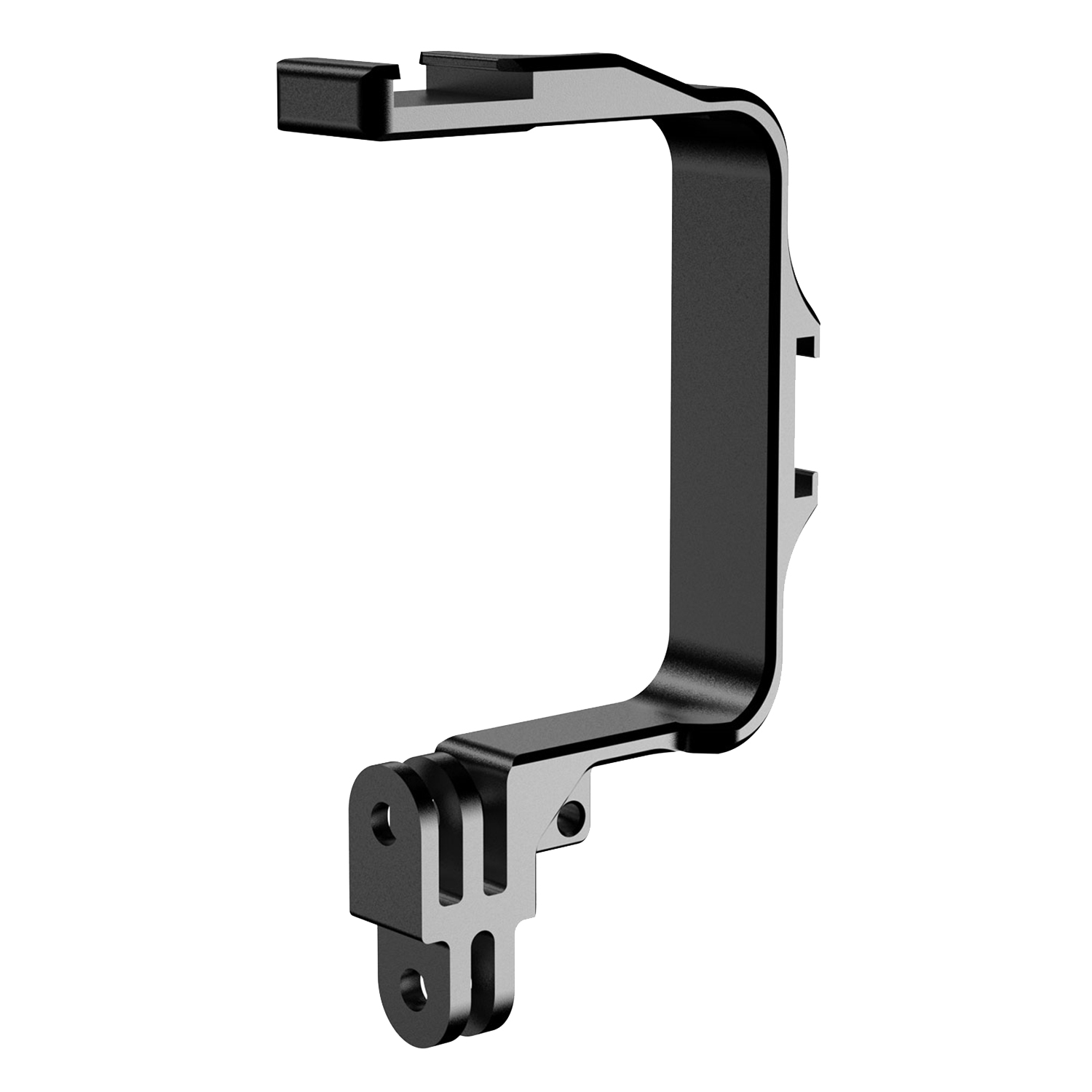 Camera Fill Light Diving Light Metal Frame with Cold Shoe Mount for GoPro Hero 11 10 9 8 7 Dji Action 3 Camera Mount. 