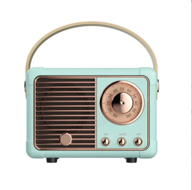 Retro Bluetooth Speaker HM11 Classical Retro Music Player Sound Stereo Portable Decoration Mini Speakers Travel Music Player. 