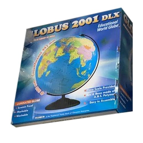 30cm World Globe Educational Political Map Swivel Rotating Desk Top Globe - Geography Learning Home School Office Decoration - Diameter 32cm. 