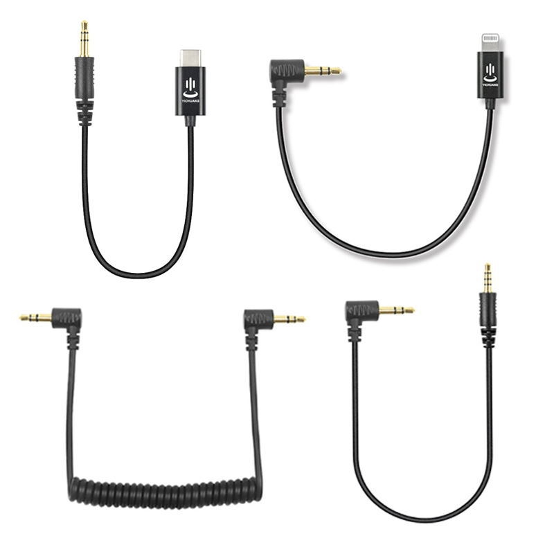 3.5mm To Type -C For Rode Microphone YICHUANG Adapter Audio Cable. 