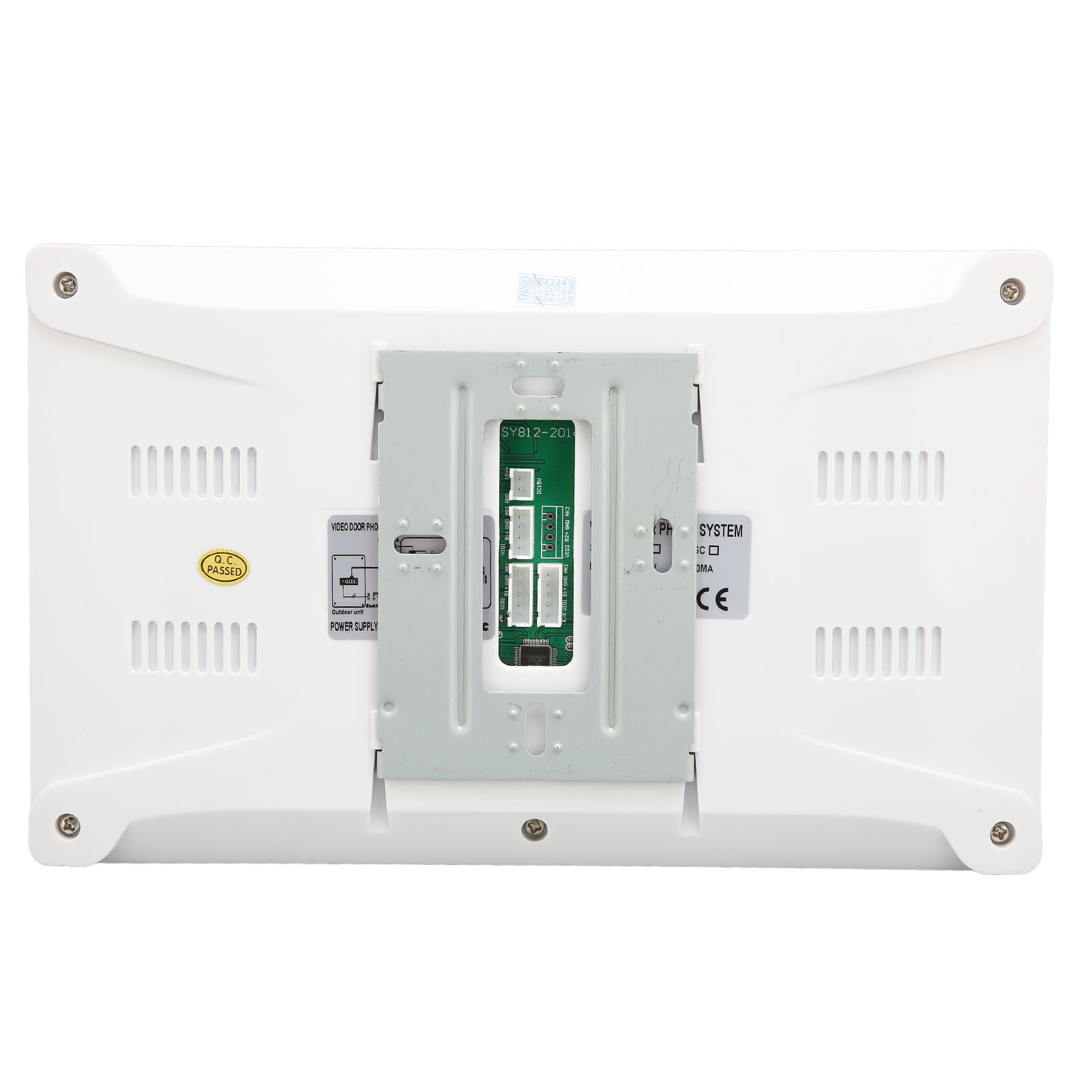 Video Intercom Monitor, IR CUT 7 Inch Color TFT LCD Video Door Phone Doorbell for Home Security. 