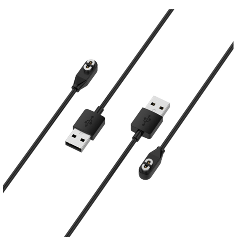 （NEW）Black Magnetic Charger Cord for Aftershokz Aeropex AS800, Shokz OpenRun Pro,OpenRun,OpenComm Bone Conduction Headphones. 