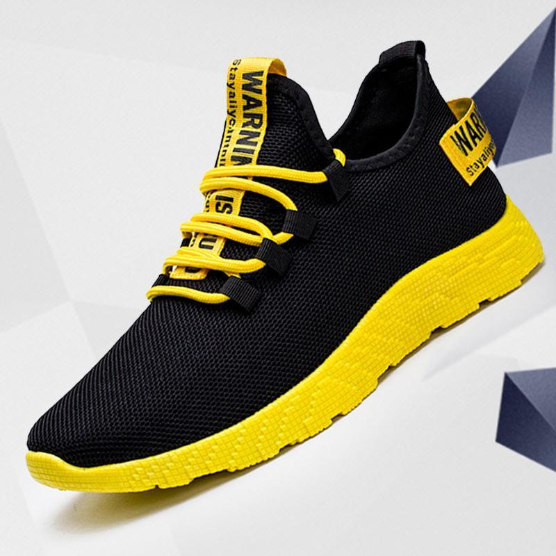 yellow shoes sports