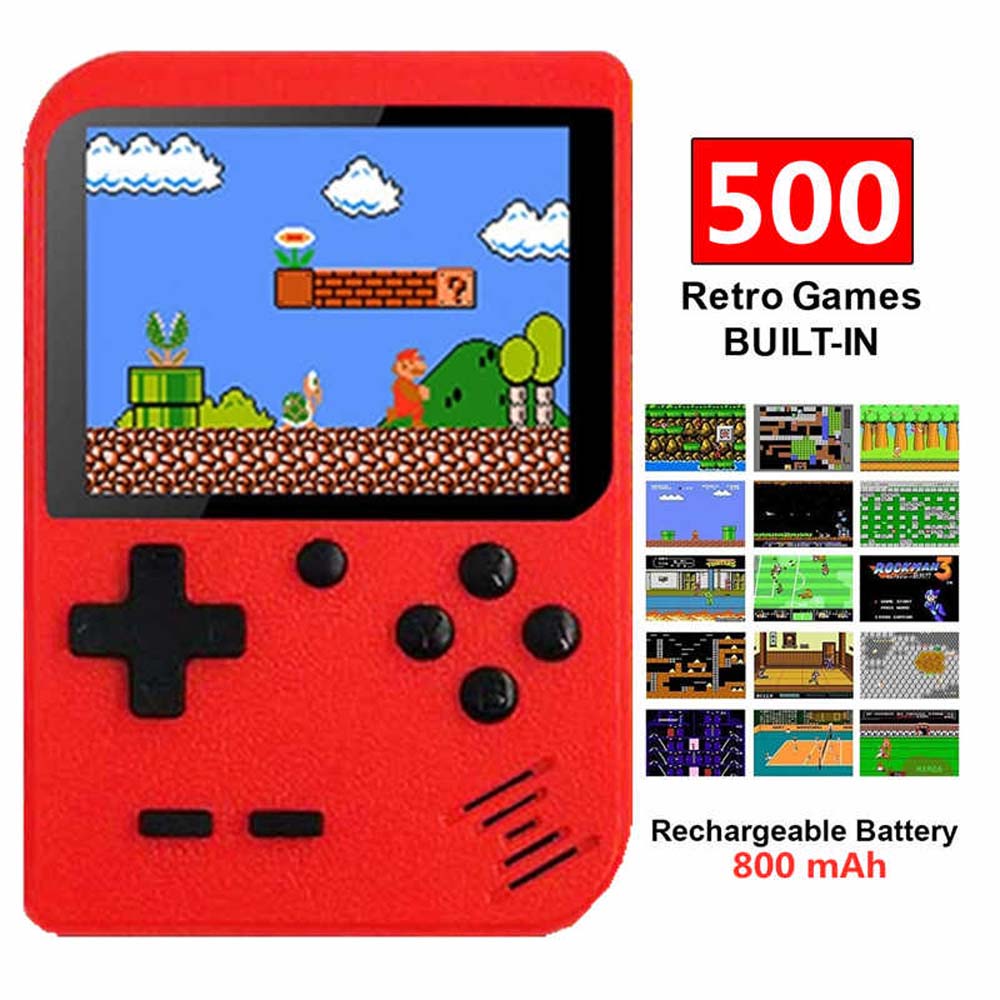500 in 1 retro game console
