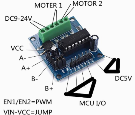 L293D Mini Motor Motor Drive Module Motor Driver Expansion Board. 