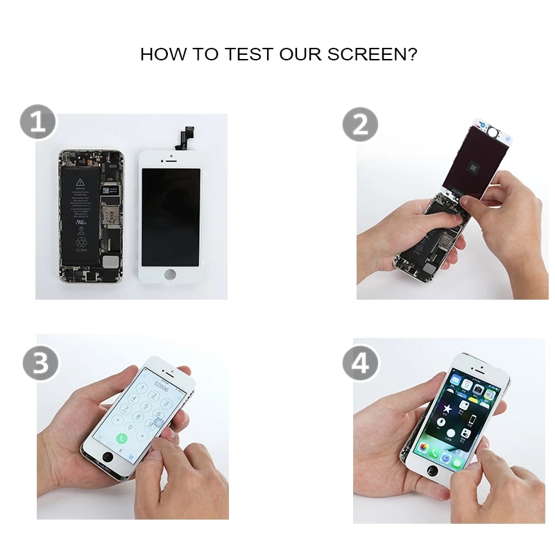 LCD Display Touch Panel For iPhone 4S Touch Screen Digitizer Assembly Replacement. 
