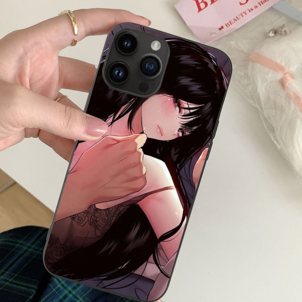 Noona Seo Nari Mobile Cell Phone Case for iPhone 15 14 13 12 11 X XR XS 8 7 Pro Max Plus Mini Black Soft Phone Cover Funda. 
