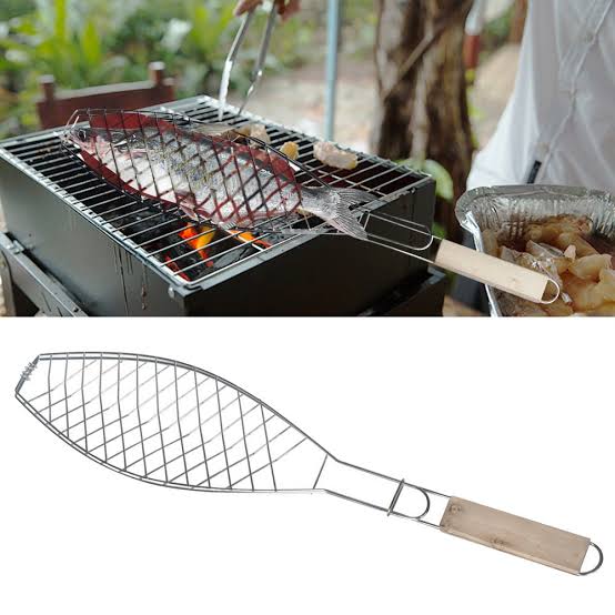 Fish BBQ grill net. 