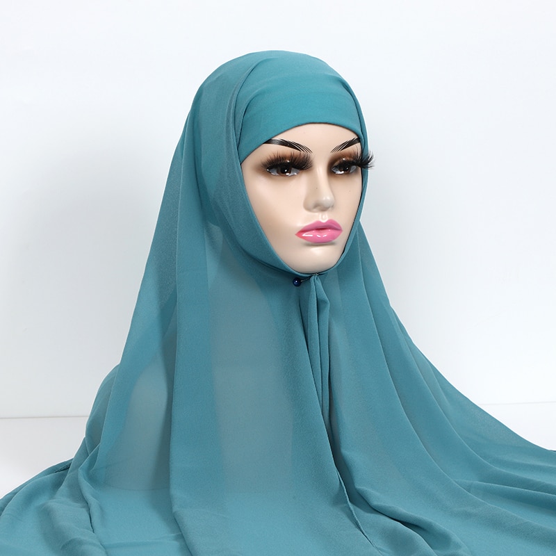 instant satin hijab