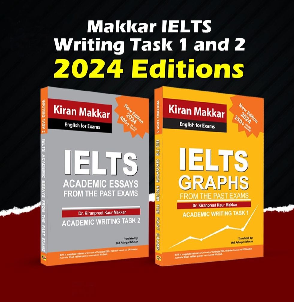 Makkar IELTS Academic Writing (Task 1-2 &  Speaking) By Dr. Kiranpreet Kaur Makkar. 