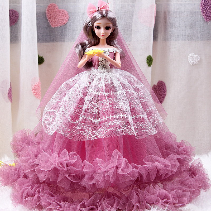 Large Doll Heng Chao Confused Barbie Doll Girl Princess Gift Box Set Holiday Art Dance