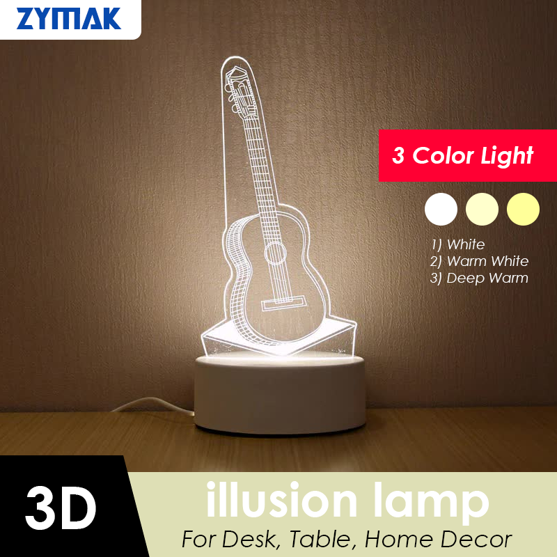 Night Light 3D illusion lamp light for home decoration interior design