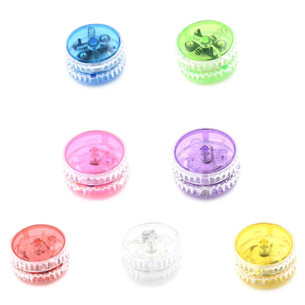 【Lejia】1PCS Luminous Professional LED Flashing Child Clutch Yo-Yo Toys For Kid Party Entertainment Colors. 