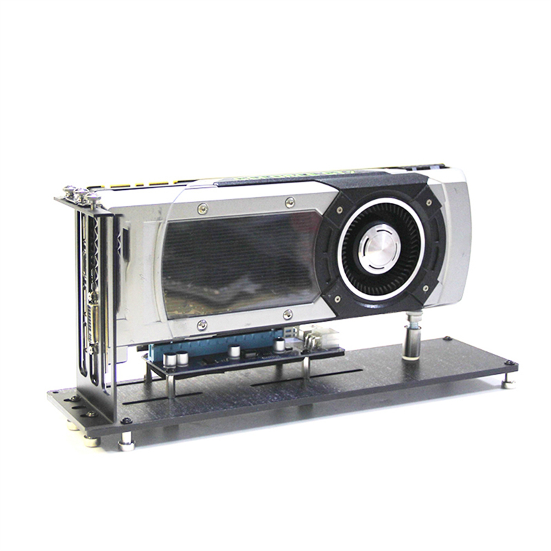 Graphics Card Vertical Bracket PCI Express Stent Mount Stand Holder for PC Case 3 Slot GPU Rack 3090 4090. 