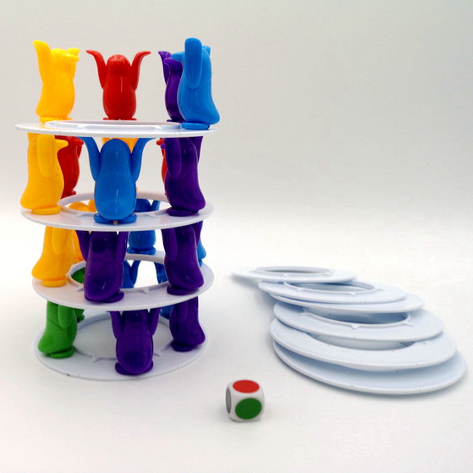 Penguin Balance Parent-Child Interactive Board Game Toys for Blocks. 