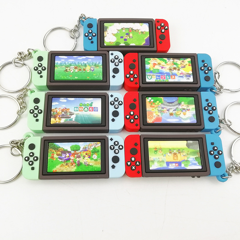 Handle keychain Monomori charm Key ring Mario Movement [Optional] Switch key Mary game hand. 