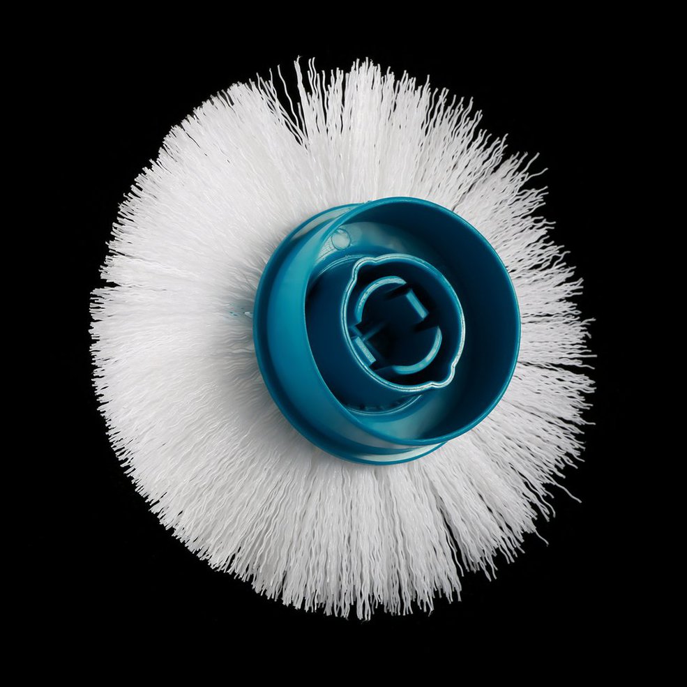 Turbo Scrub Electric Cleaning Brush Head Set 3 Heads For Multi-Purpose Uses. 