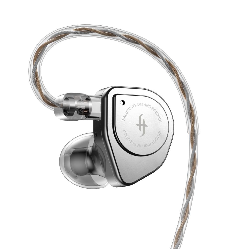 SIMGOT EW200 HiFi 이어폰 SCP 10mm Diaphragm Dual-Magnetic-Circuit Dual-Cavity Dynamic Driver In-Ear Earphones Computer Games Music