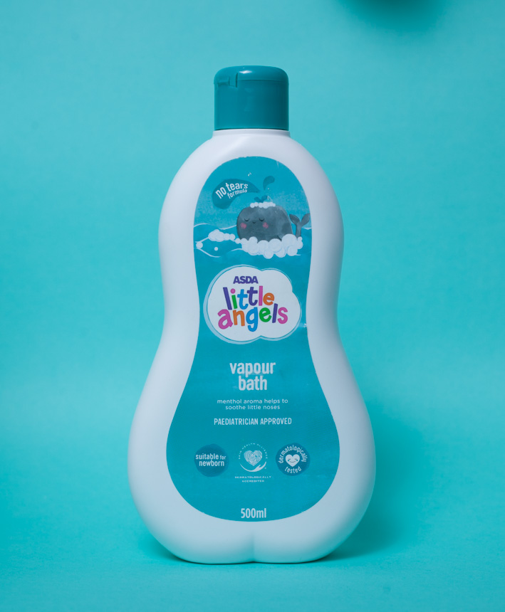 Asda Small Angels Vapper Bath 500Ml. 