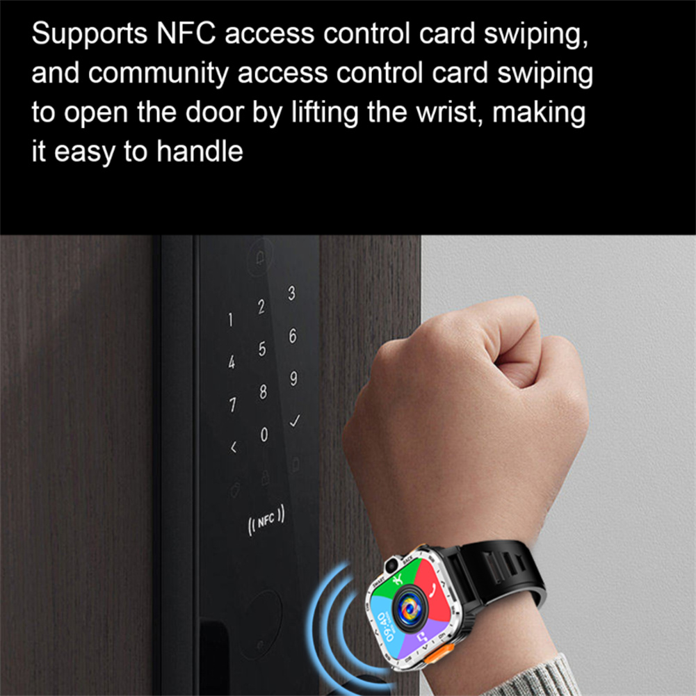 PGD WATCH Smart Watch 2.03" Screen WIFI Video Calls Watches Compatible For Android Phones With Heart Rate Monitor. 