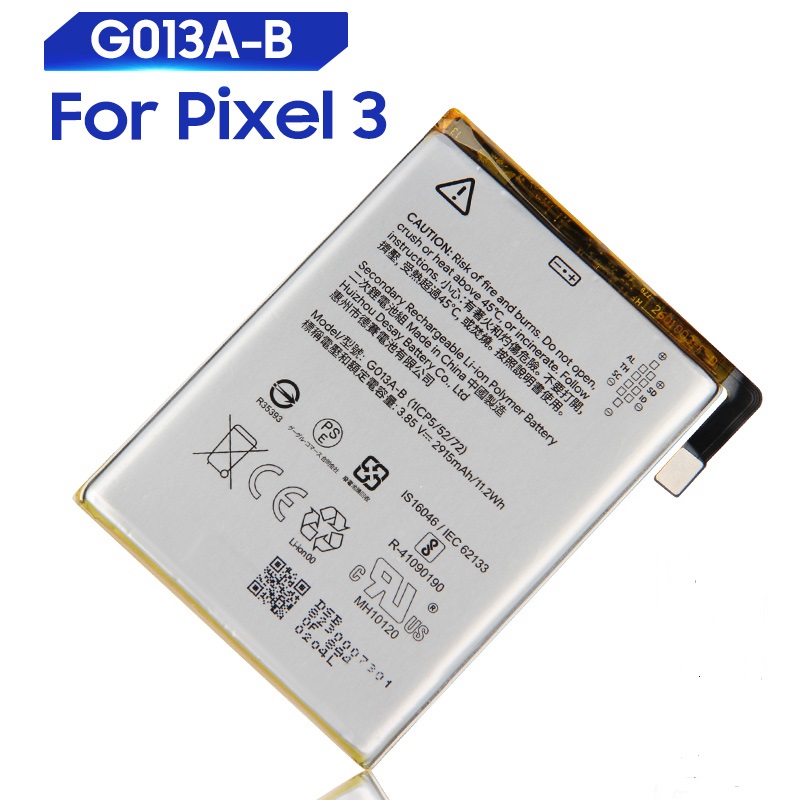 Google Pixel 3 battery  Replacement Battery For Google Pixel 3 Pixel3 battery