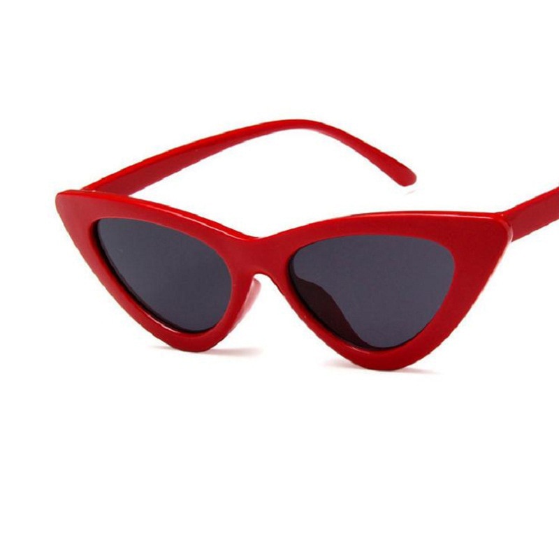 【3C VictoryEagle】New Cat Sunglasses Women Men Fashion Brand Designer Cute y PC Frame Color Black Lens