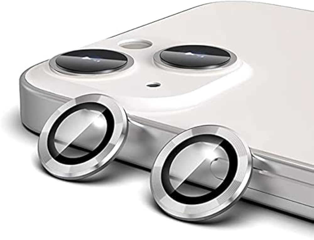 For Apple iPhone 15 Plus Camera Ring Metal Frame Camera Ring Case Glass Protector Camera Lens Shield Camera Lens Ring Case. 