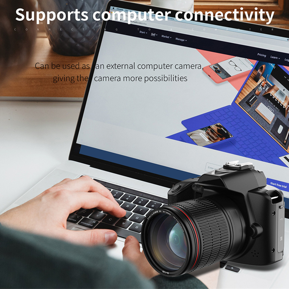 GC Digital Camera HD Camera Digital WIFI Night Vision Camera With 16X Digital Zoom Professional Camera 4K Video Vlogging Camera. 