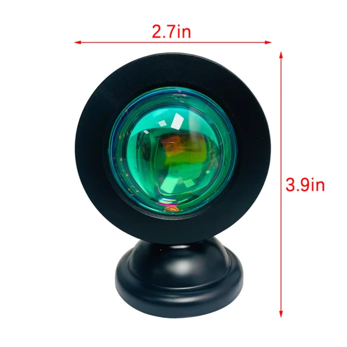 LED Sunset Lights USB Projection Night Lights Portable Neon Lights for Bedrooms. 
