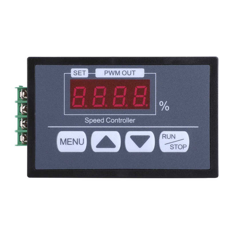 PWM Regulator Speed Button Type Motor Current Regulation Power Controller DC6~60V. 