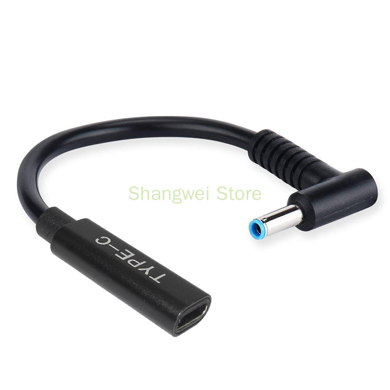 USB Type C Laptop Power Adapter Connector Cable for Hp Elitebook Folio 1040 G1 Probook 430 G3 450 G3 470 Ultrabook Charger Cable. 