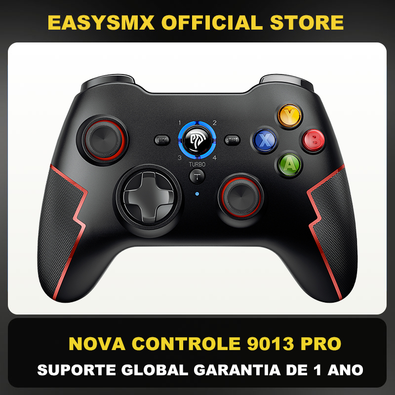 EasySMX 9013 Pro Bluetooth Gaming Controller, Wireless Gamepad Joystick for PC, PS3, iOS/Android Phone, Smart TV, Hall Triggers