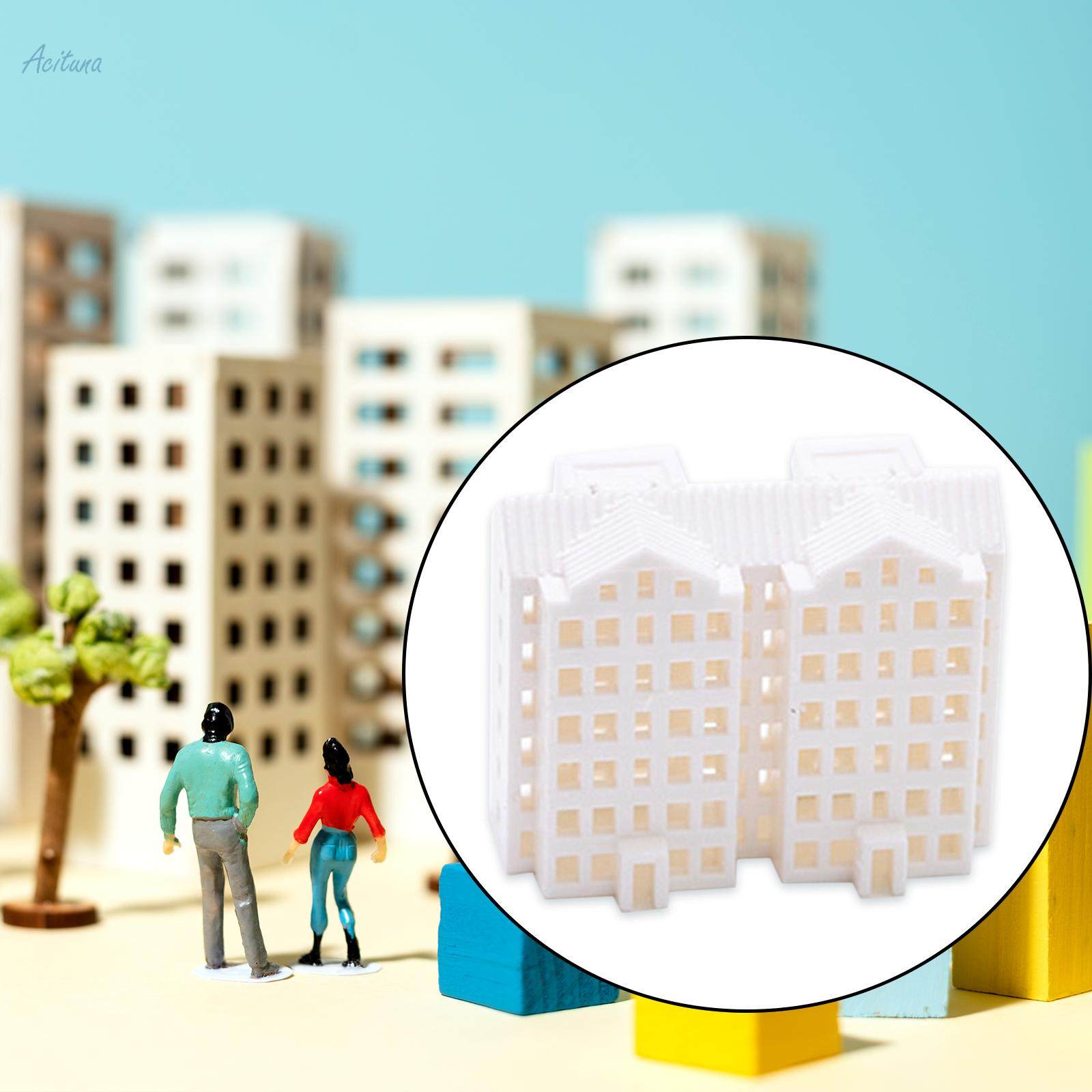 Miniature Apartment Building Decoration Props Display Realistic Micro Landscape 1. 800 C. 
