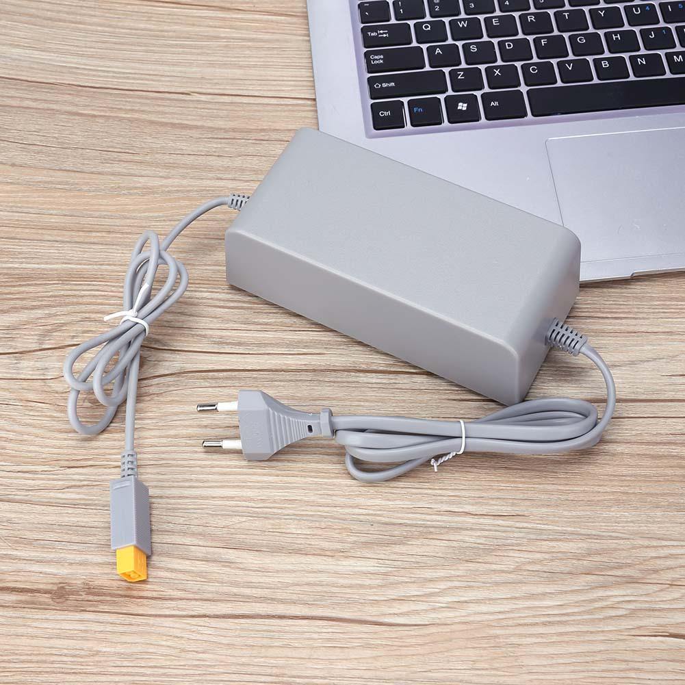 EU Plug AC Power Adapter Power Supply for Nintendo Wii U Game Console. 