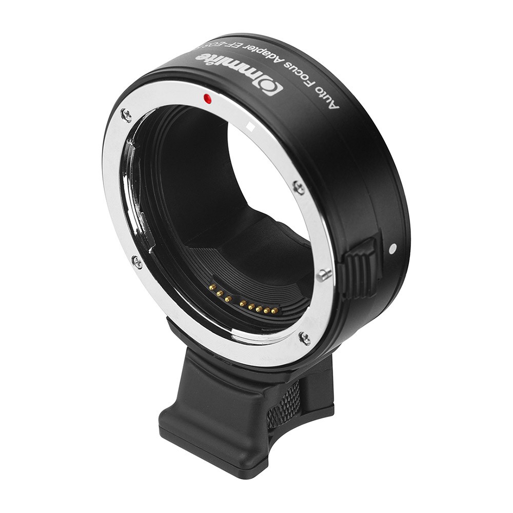 Commlite CM-EF-EOS R Lens Mount Adapter Electronic Auto Focus Mount Adapter with IS Function Aperture Control for Canon EF/EF Lens to Fit for Canon EOS R RF ount Full Frame Camera. 