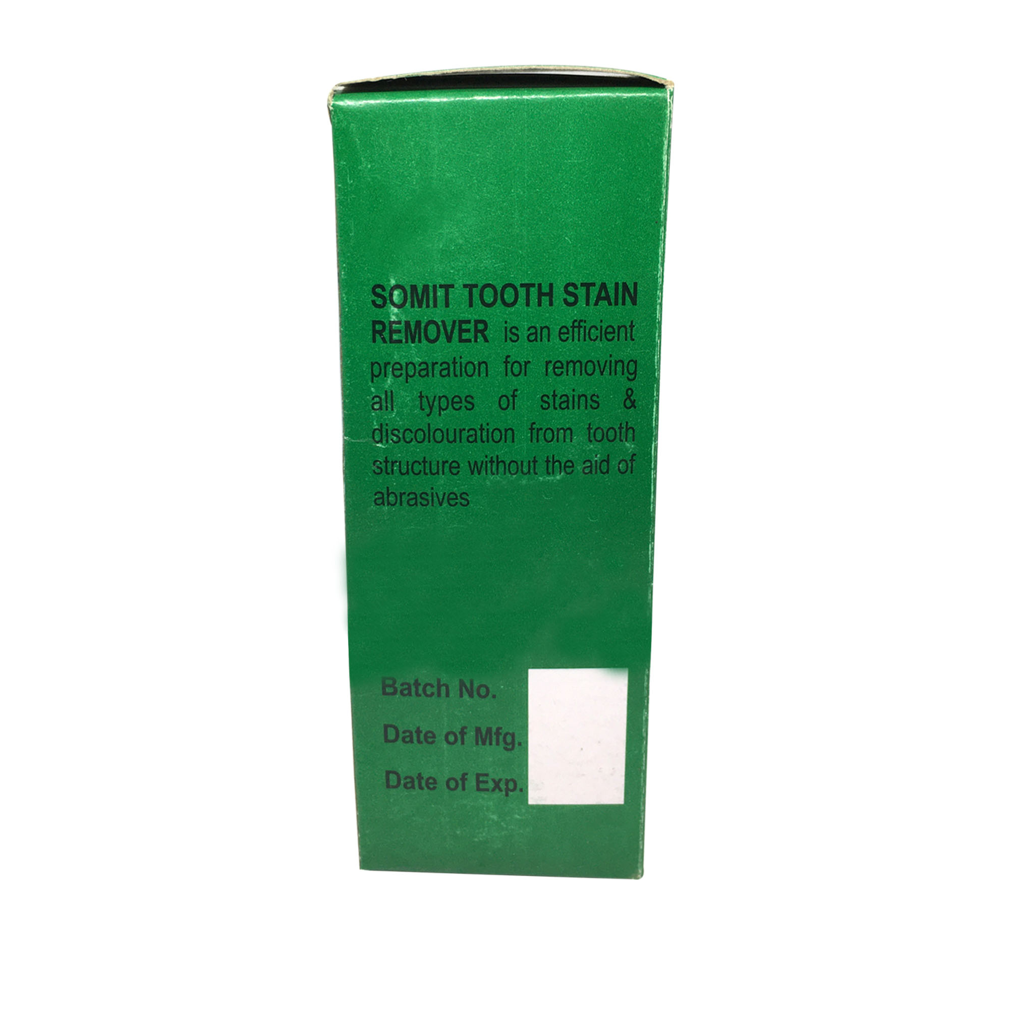 Somit Tooth Stain Remover (TSR). 
