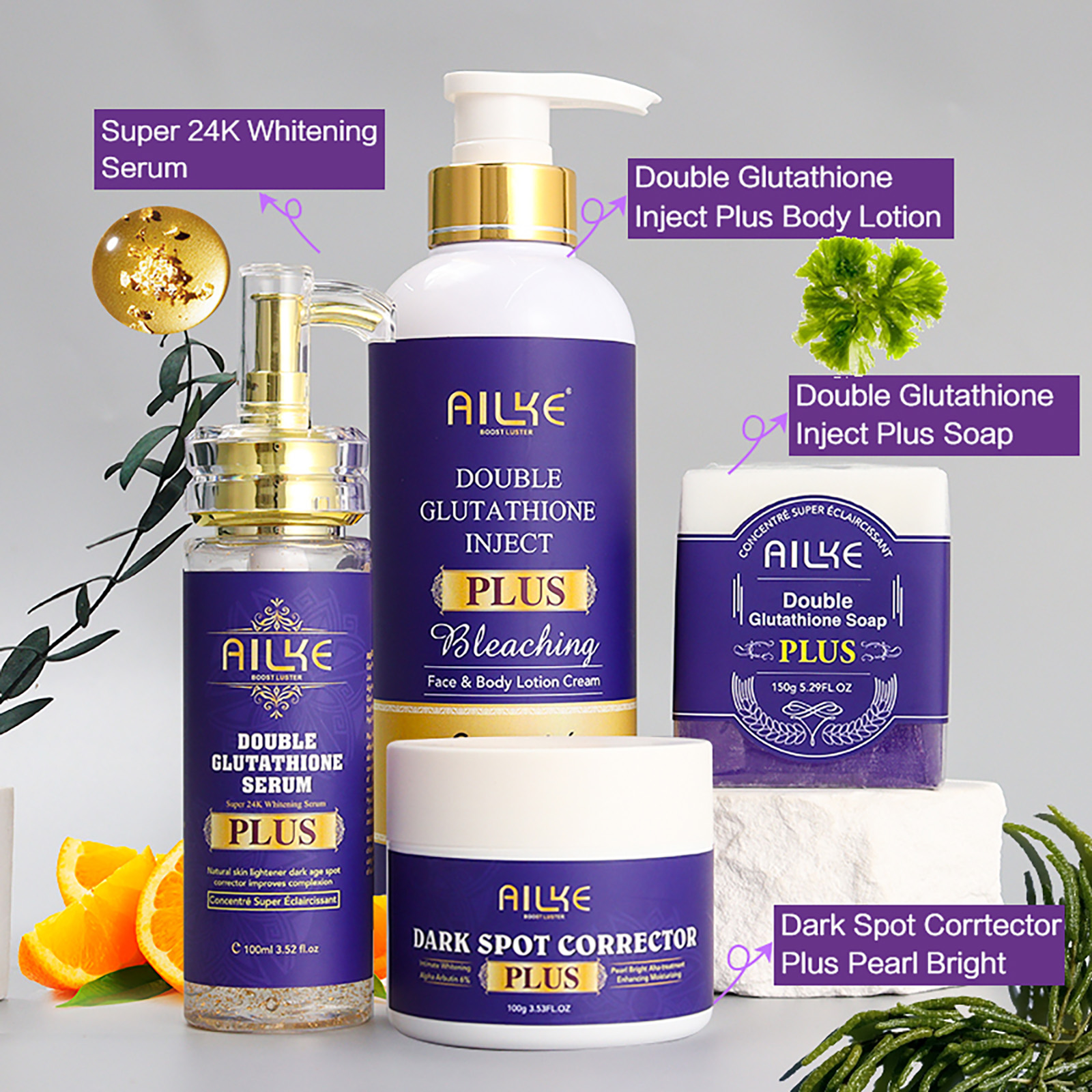 AILKE Whitening Dark Spot Removal Lotion, Antioxidant Body Cream, Smooth  Soft Skin, With Double Glutathione, Support Wholesale | Daraz.com.bd