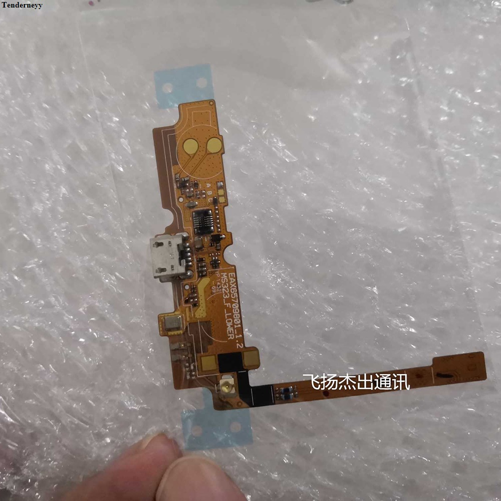【Tenderneyy】Charger Board For LG-L70 D320 Dual D325 lndia NFC D320N L90 D405 N Dual D410 Flex Cable USB Port Connector Charging Dock