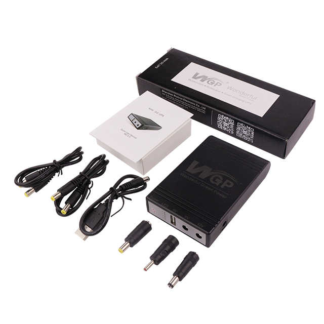 Mini UPS for WiFi Router 10400mAh - WGP Updated Version Backup Power Supply for Routers, ONUs & Modems | 12V/9V/5V Multi-Voltage Battery Backup for Uninterrupted WiFi, Ideal for Home & Office | High-Capacity, Reliable Mini UPS for Router & WiFi Devices -. 